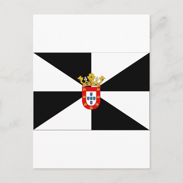 Ceuta (Spain) Flag Postcard (Front)