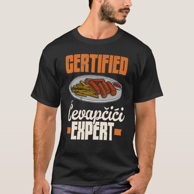 Cevapcici Kebab Balkan cuisine 18 T-Shirt (Front)