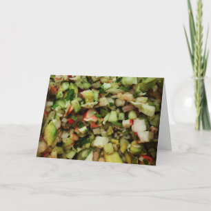 "Ceviche" Birthday Card