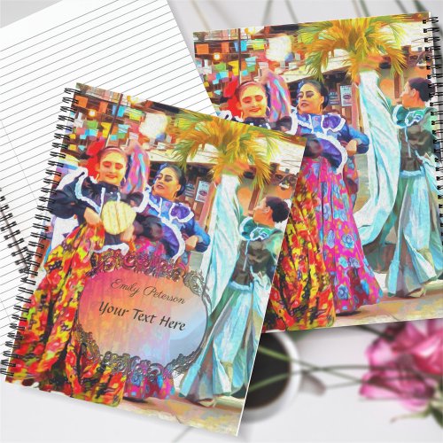 Ceviche Mexican Festival Dancers 2549 Notebook