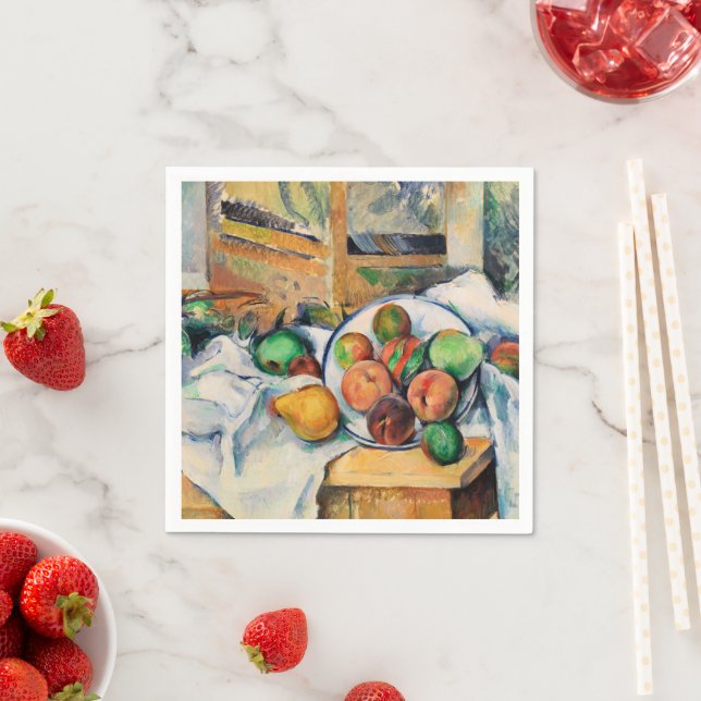 Cezanne - A Corner Table Napkins (Insitu)