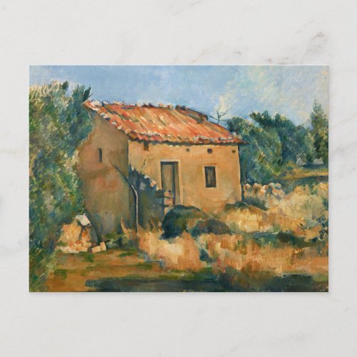 Cezanne _ Abandoned House Postcard