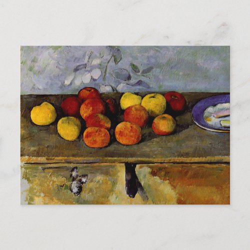 Cezanne _ Apples and Biscuits Postcard