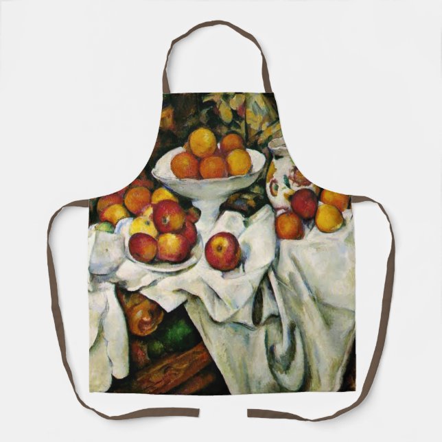 Cezanne - Apples and Oranges, Apron (Front)