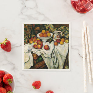 Cezanne - Apples and Oranges Napkins