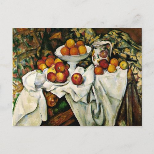Cezanne _ Apples and Oranges Postcard