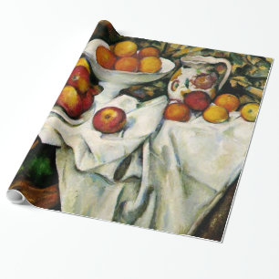 Cezanne - Apples and Oranges Wrapping Paper