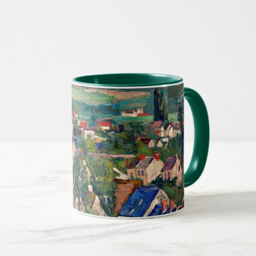 Cezanne _ Auvers Panoramic View Mug