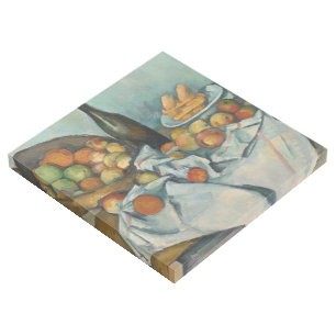 Cezanne Basket Apples Impressionism Art