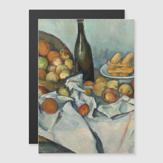 Cezanne Basket Apples Impressionism Art (Front/Back)