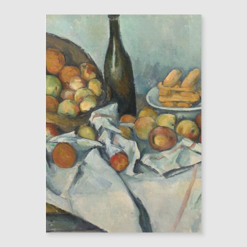 Cezanne Basket Apples Impressionism Art
