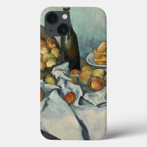 Cezanne Basket Apples Impressionism Art iPhone 13 Case