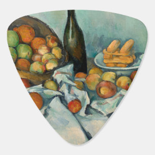 Cezanne Basket Apples Impressionism Art Guitar Pick