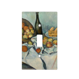 Cezanne Basket Apples Impressionism Art Light Switch Cover