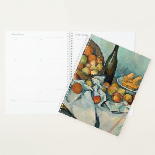 Cezanne Basket Apples Impressionism Art Planner