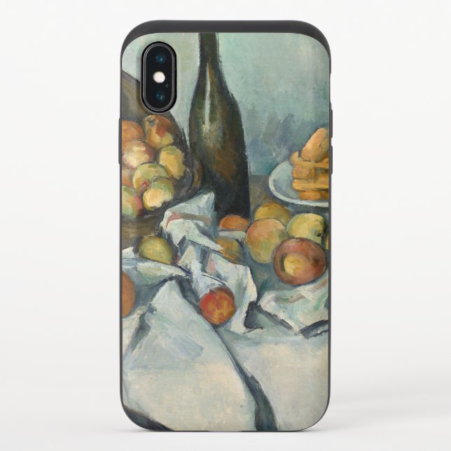Cezanne Basket Apples Impressionism Art Uncommon iPhone Case (Back)