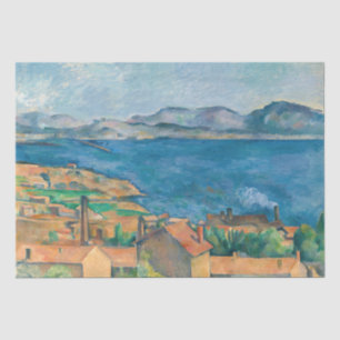 Cezanne - Bay of Marseille, Seen from L'Estaque Tissue Paper