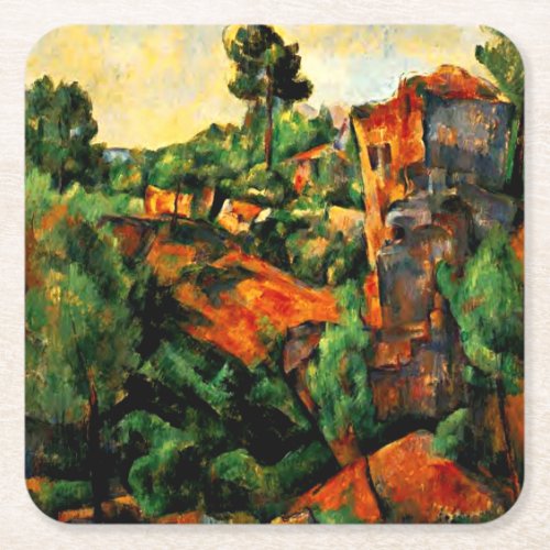 Cezanne _ Bibemus Quarry Square Paper Coaster