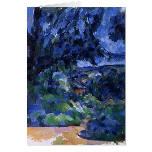 Cezanne - Blue Landscape, Cards (Front)