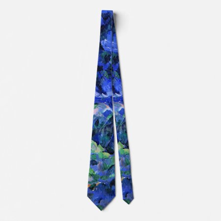 Cezanne - Blue Landscape Neck Tie