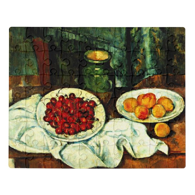 Cezanne - Cherries Jigsaw Puzzle (Puzzle Horizontal)