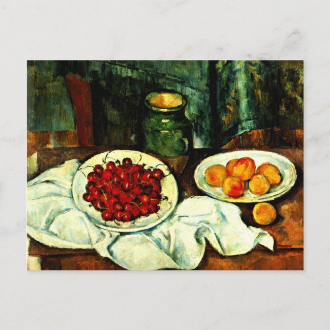 Cezanne - Cherries Postcard (Front)