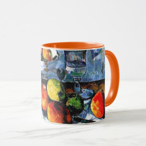 Cezanne _ Compotier Glass and Apple Mug