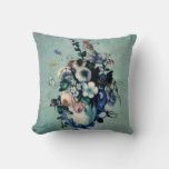 Cezanne Flowers Fine Art Throw Pillow at Zazzle