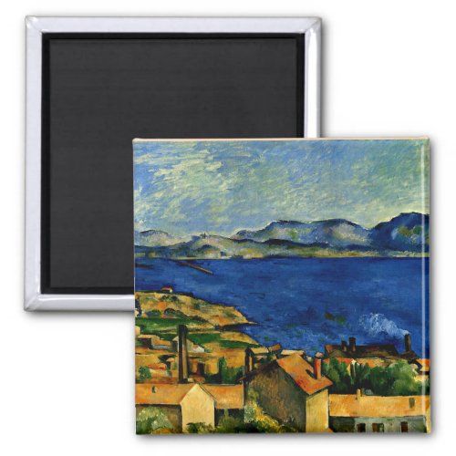 Cezanne _ Gulf of Marseille seen from LEstaque Magnet
