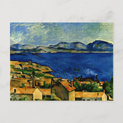 Cezanne _ Gulf of Marseille seen from LEstaque Postcard