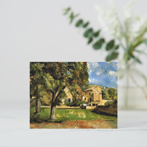 Cezanne _ Horse Chestnut Trees in Jas de Bouffan Postcard