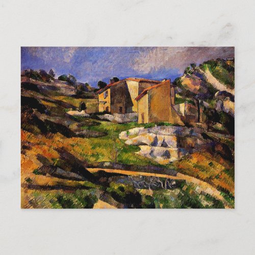 Cezanne _ Houses in Provence Postcard