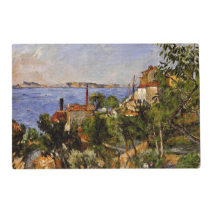 Cezanne - Landscape, Study after Nature Placemat