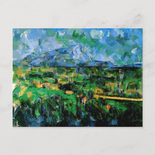 Cezanne _ Mont Sainte_Victoire from les Lauvres Postcard