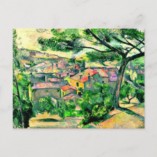 Cezanne - Morning View of L'Estaque Postcard (Front)