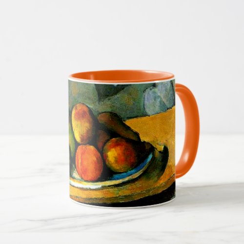 Cezanne _ Peaches Pears and Grapes Mug