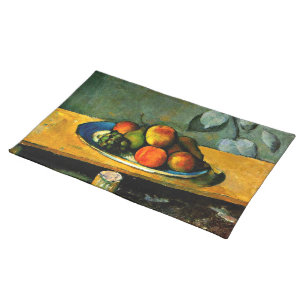 Cezanne - Peaches, Pears and Grapes Placemat
