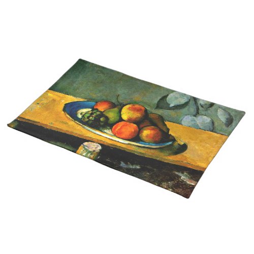 Cezanne _ Peaches Pears and Grapes Placemat