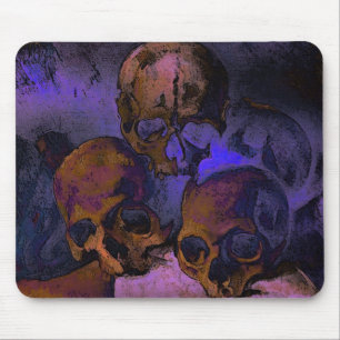 Cezanne Pyramid of Skulls Mousepad