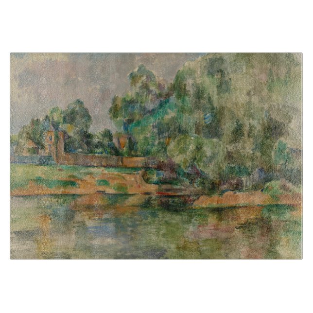 Cezanne Riverbank Cutting Board (Front)