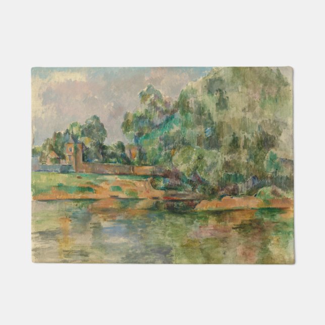 Cezanne Riverbank Doormat (Front)