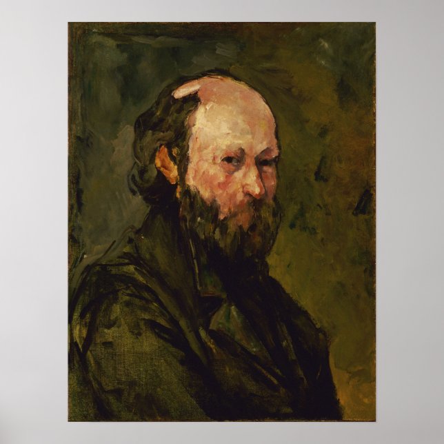 Cézanne - Self-Portrait Poster (Front)