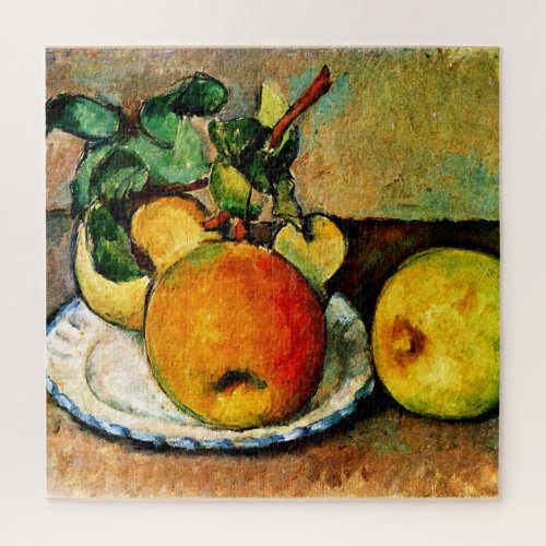 Cezanne _ Still Life with Apples and Pears Jigsaw Puzzle