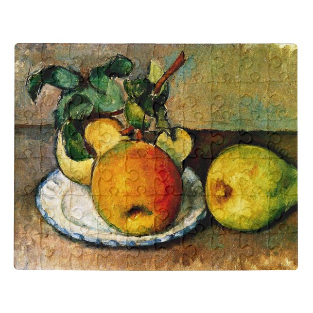 Cezanne - Still Life with Apples and Pears Jigsaw Puzzle (Puzzle Horizontal)