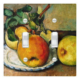 Cezanne - Still Life with Apples Light Switch Cover
