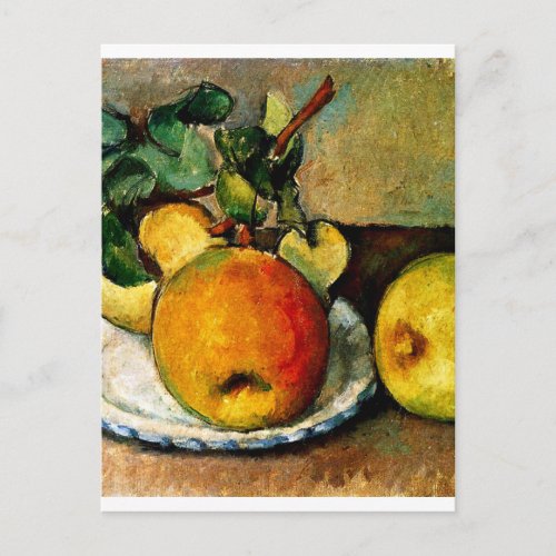 Cezanne _ Still Life with Apples Postcard