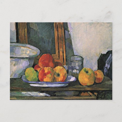 Cezanne _ Still Life with Open Drawer Postcard