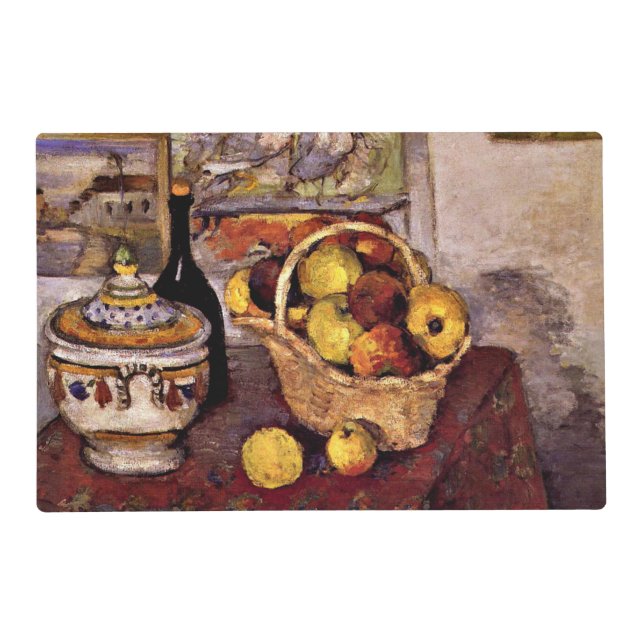 Cezanne - Still Life with Soup Tureen Placemat (Front)