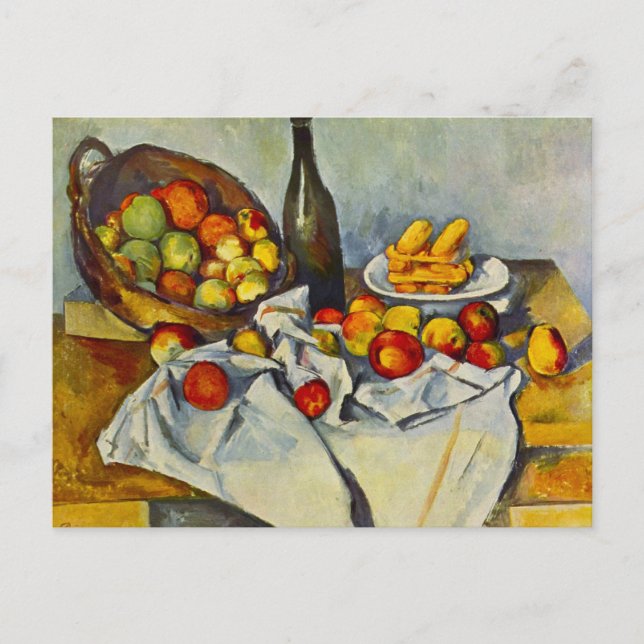 Cezanne The Basket of Apples Postcard (Front)