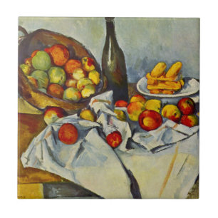 Cezanne The Basket of Apples Tile